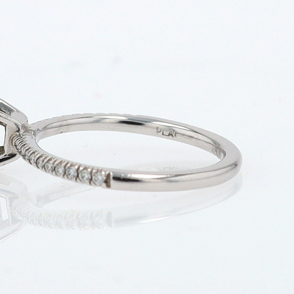 GIA Certified Contemporary 1 Carat Diamond Engagement Ring