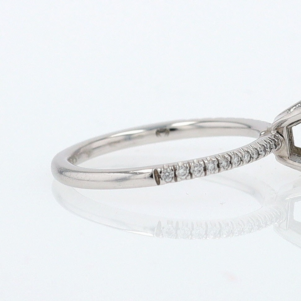 GIA Certified Contemporary 1 Carat Diamond Engagement Ring