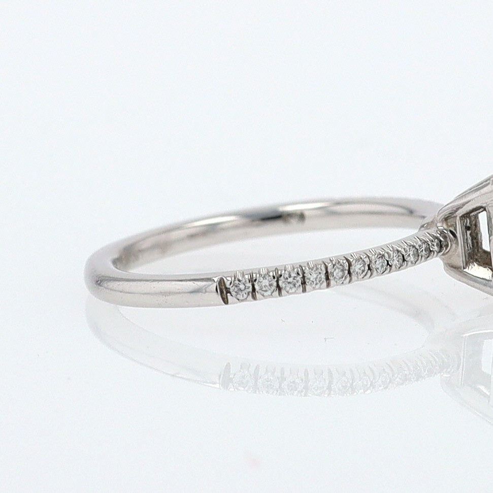 GIA Certified Contemporary 1 Carat Diamond Engagement Ring