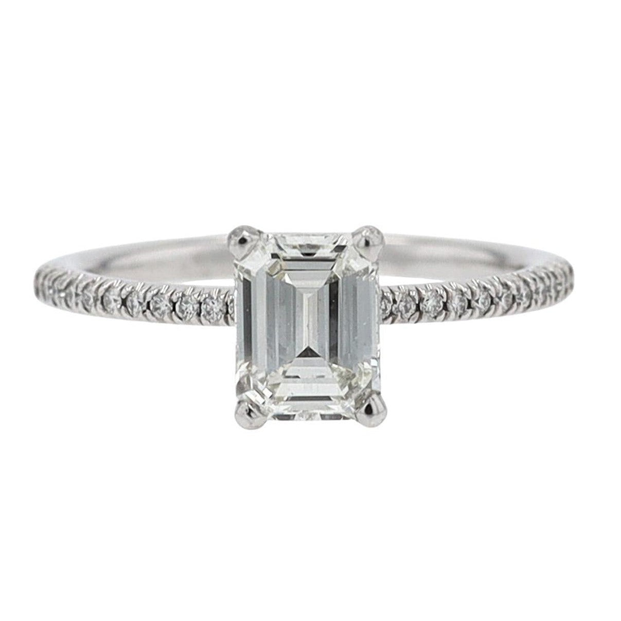 Emerald Cut Diamond Eternity Band