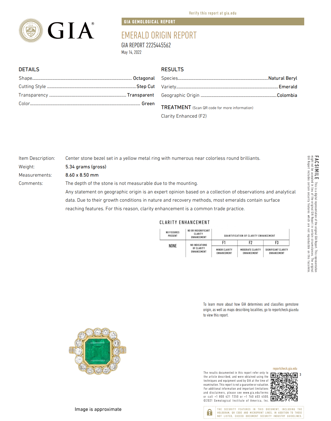 GIA Certified Muzo Colombian Emerald Engagement Ring