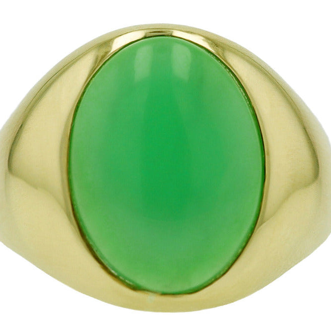 Mens Jadeite Ring