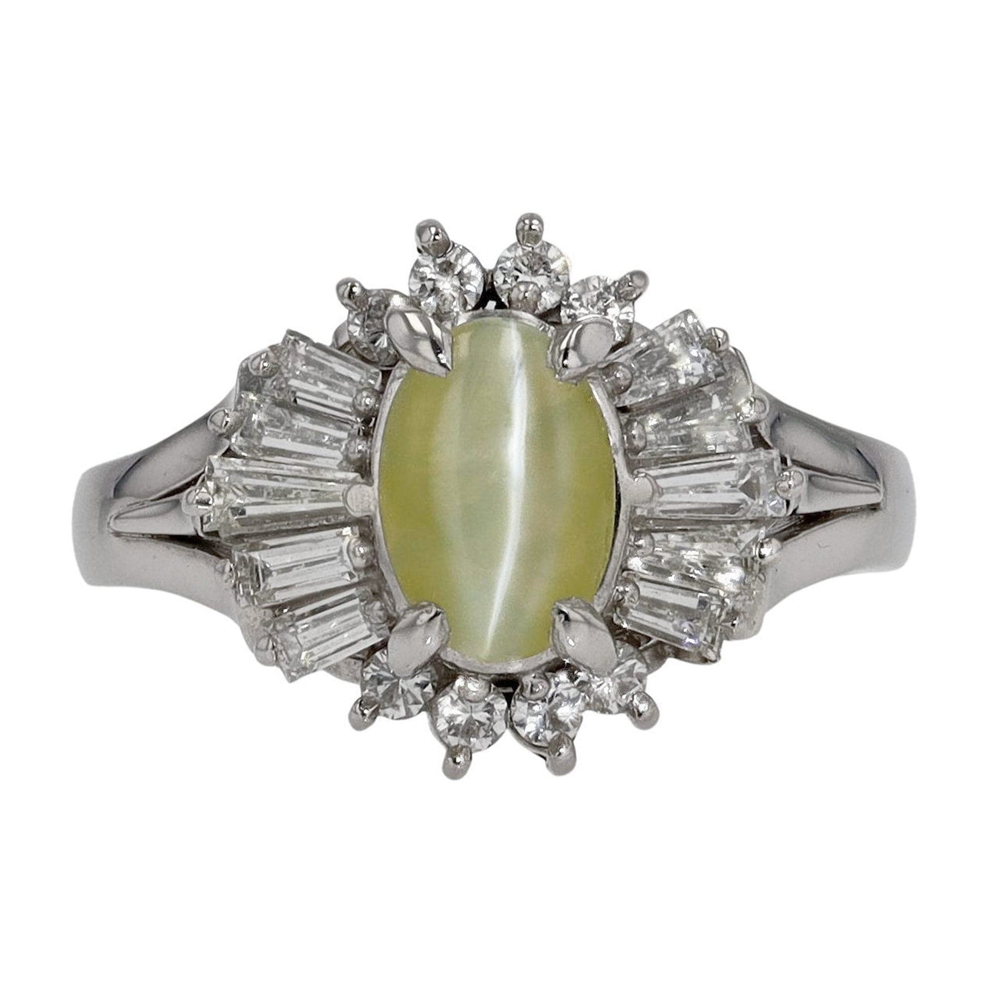 Cat's Eye Chrysoberyl Ring