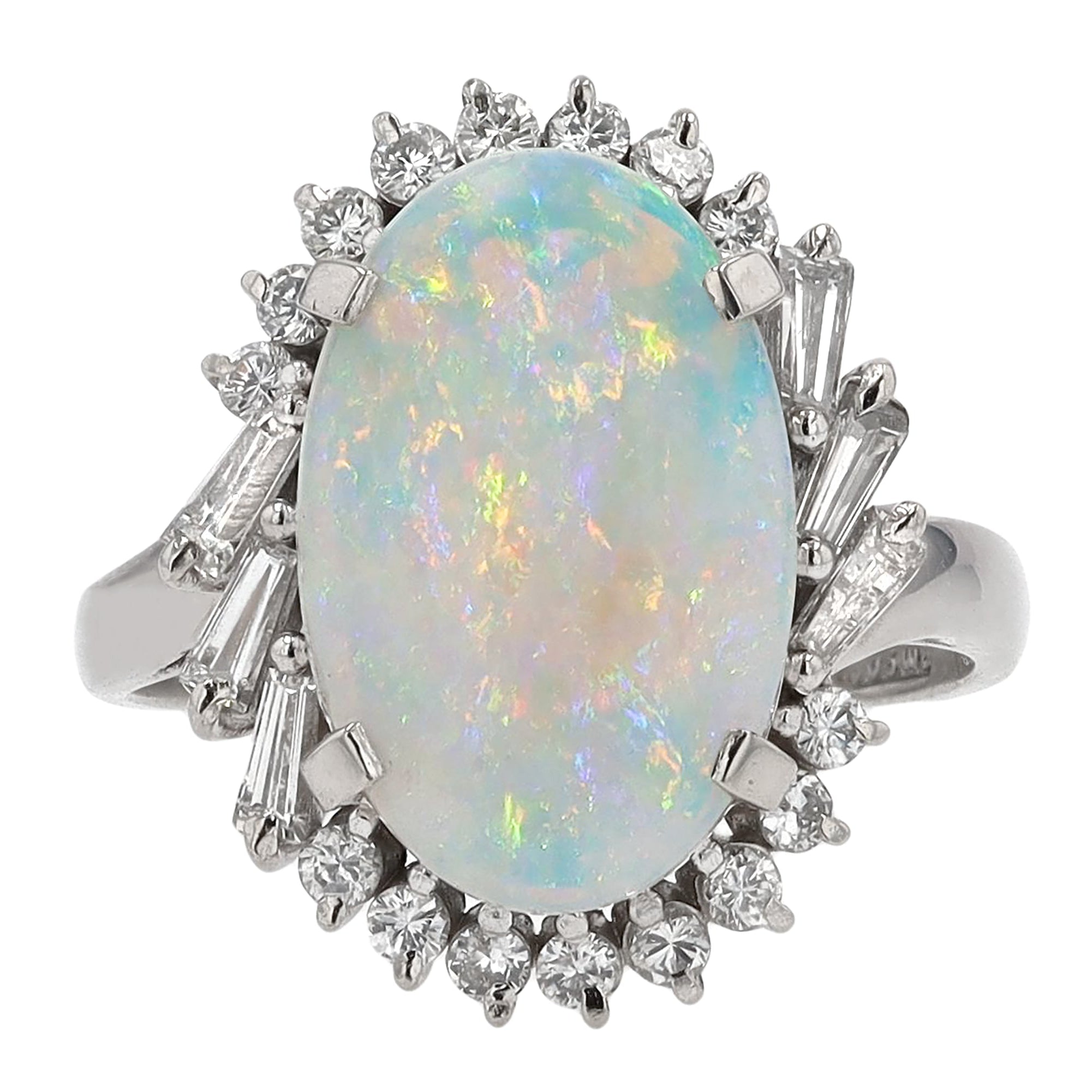 Large Opal Cocktail Ring