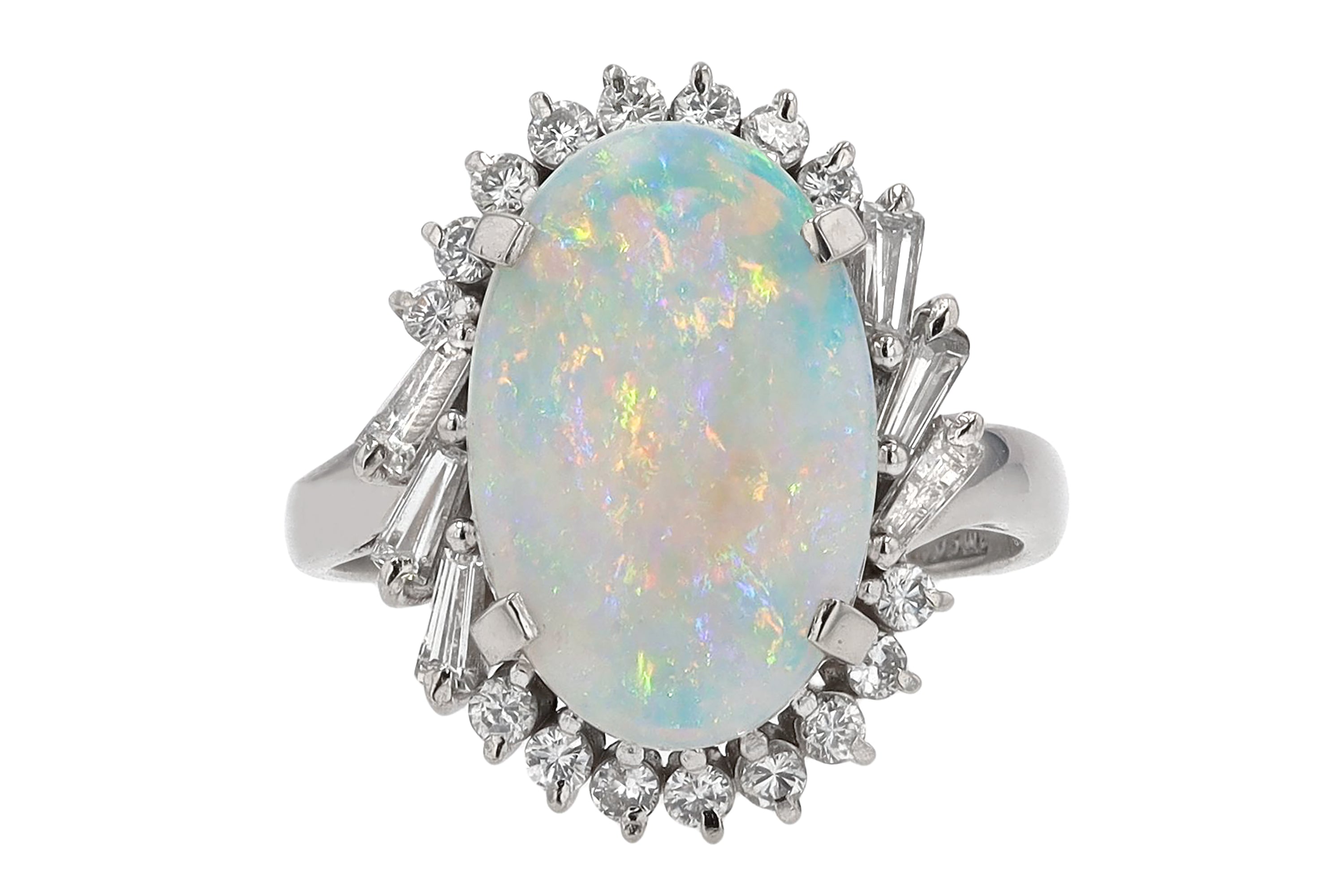 Large Opal Cocktail Ring