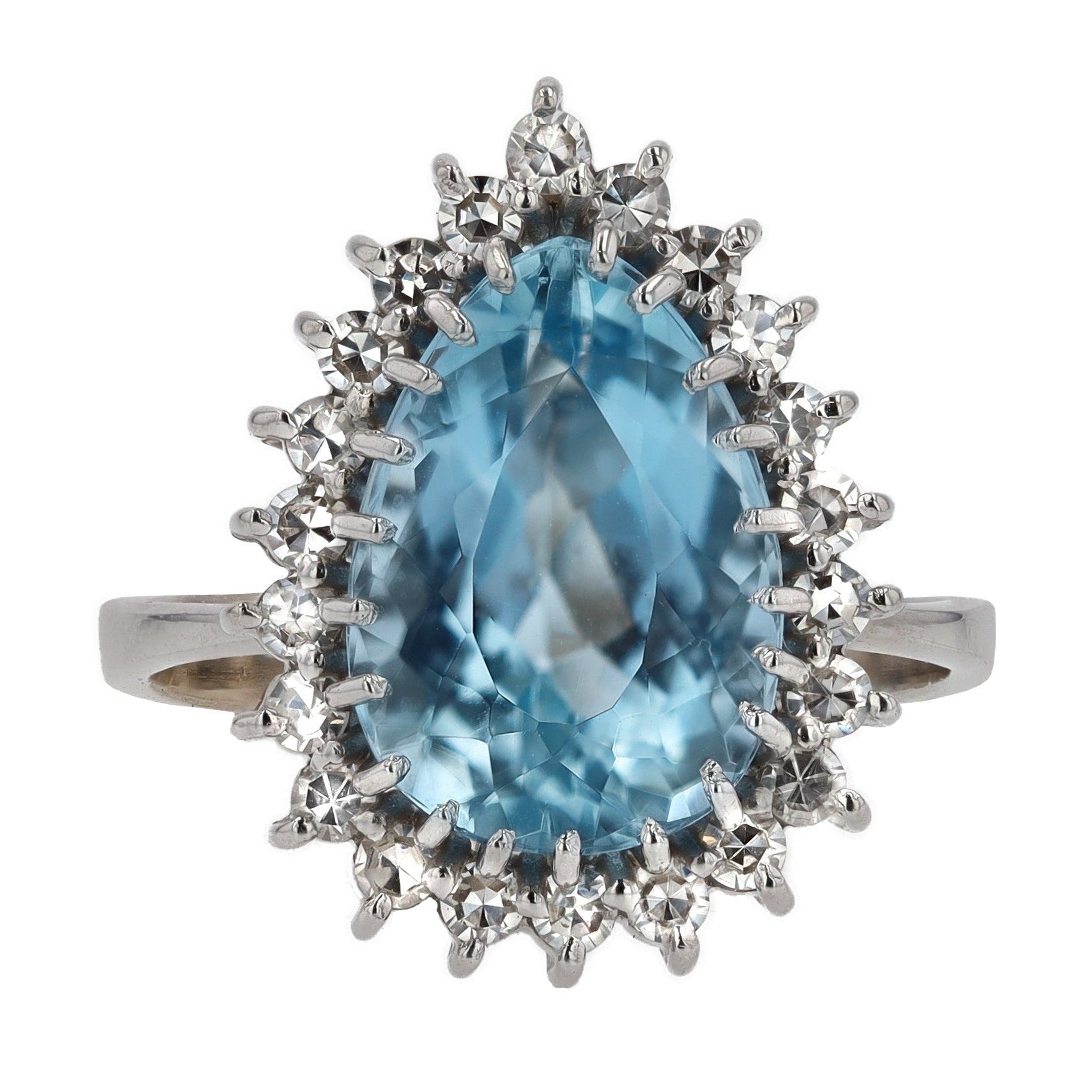 Vintage Aquamarine Ring
