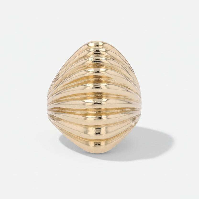 Vintage Yellow Gold Cocktail Ring