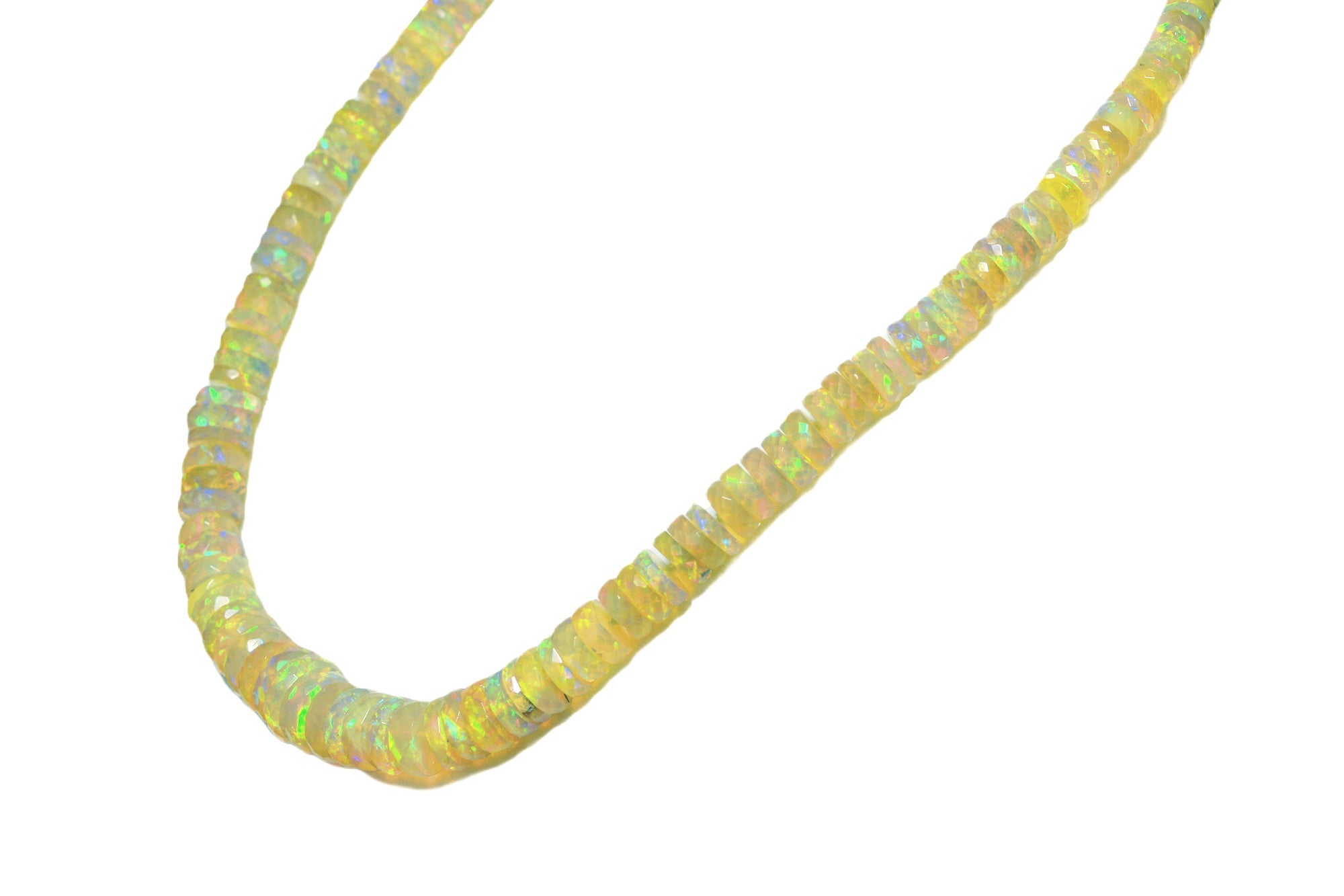 New 42 Carat Opal Beads Necklace