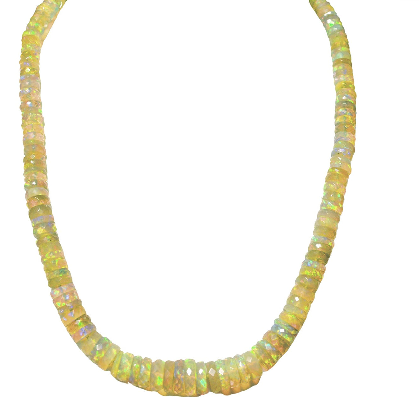 Opal Bead Necklace