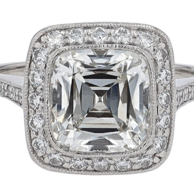 Tiffany Cushion Diamond Legacy Ring