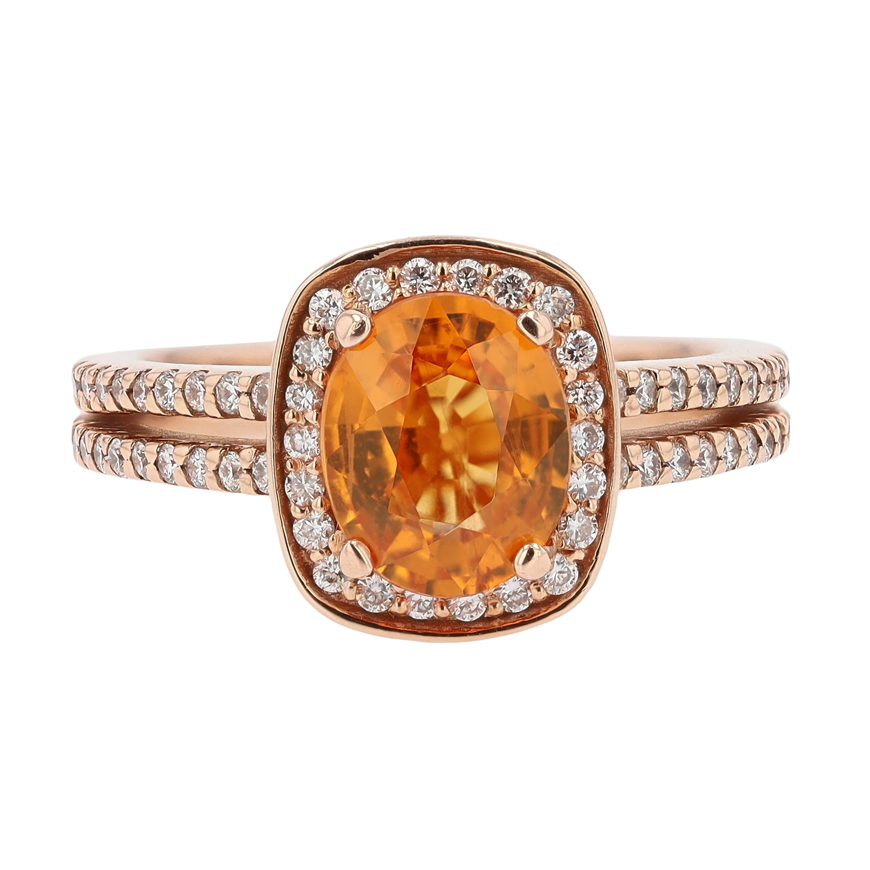 Gemstone Engagement Ring