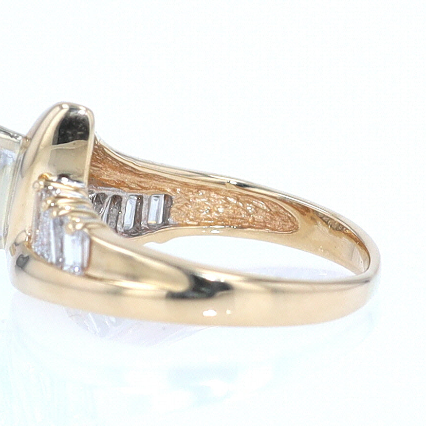 Star Trek Trillion Diamond Engagement Ring