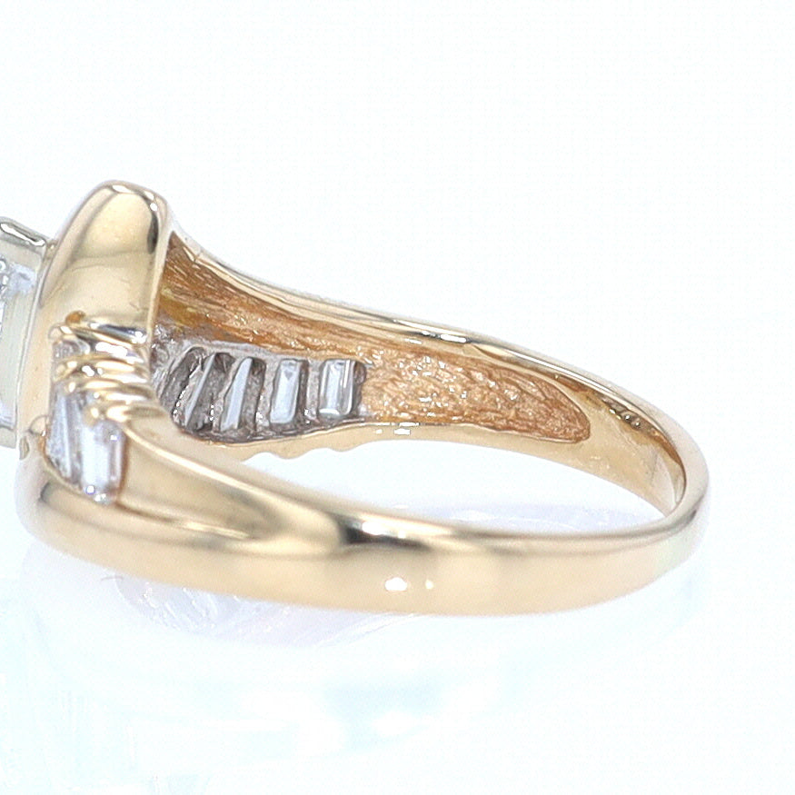 Star Trek Trillion Diamond Engagement Ring