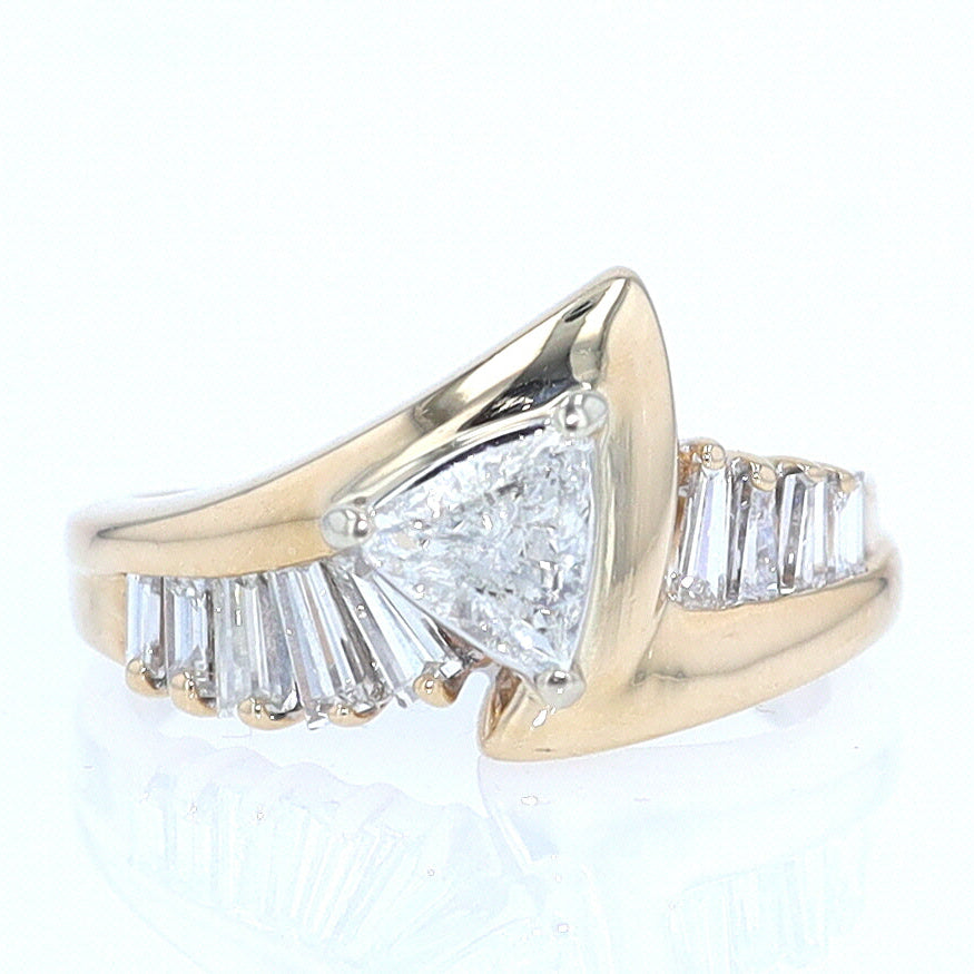 Star Trek Trillion Diamond Engagement Ring