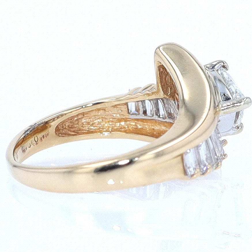 Star Trek Trillion Diamond Engagement Ring