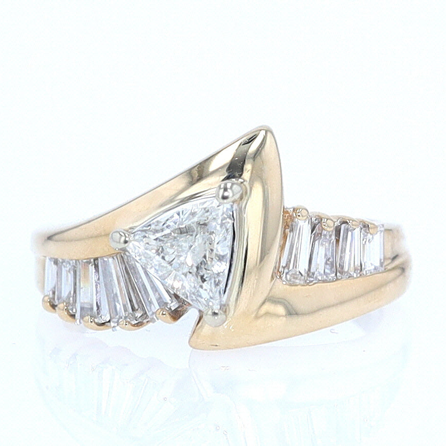 Star Trek Trillion Diamond Engagement Ring