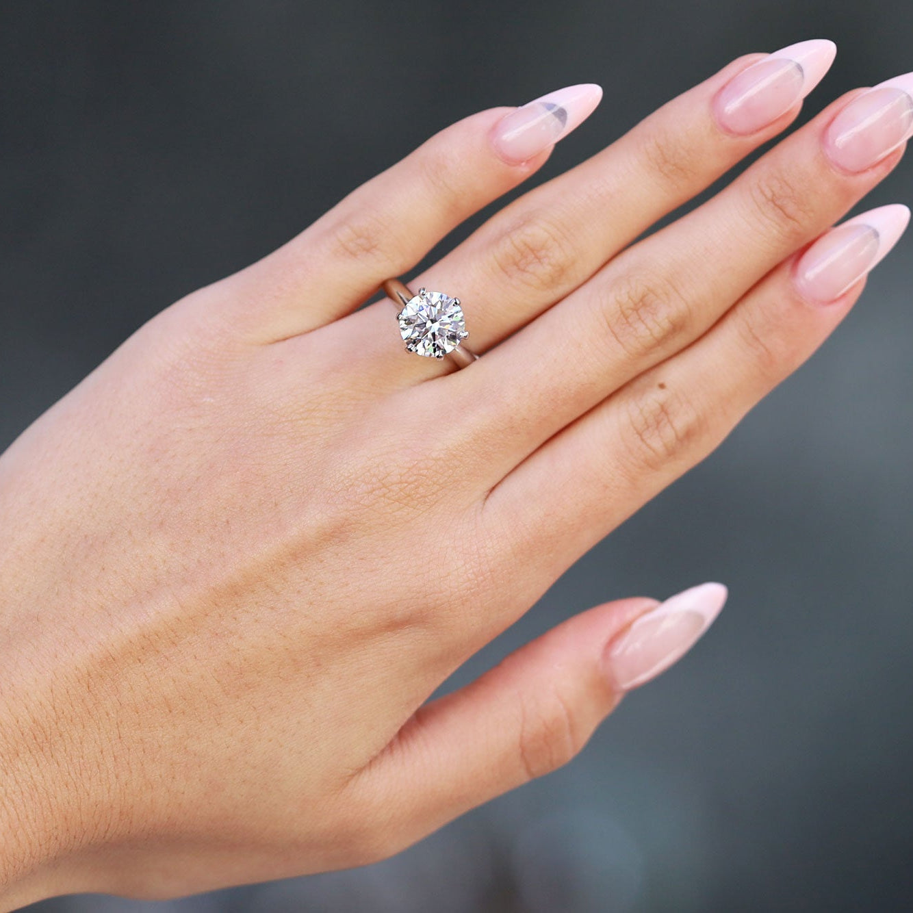 Tiffany & Co 3.24ct Round Brilliant Solitaire Engagement Ring GIA Certified