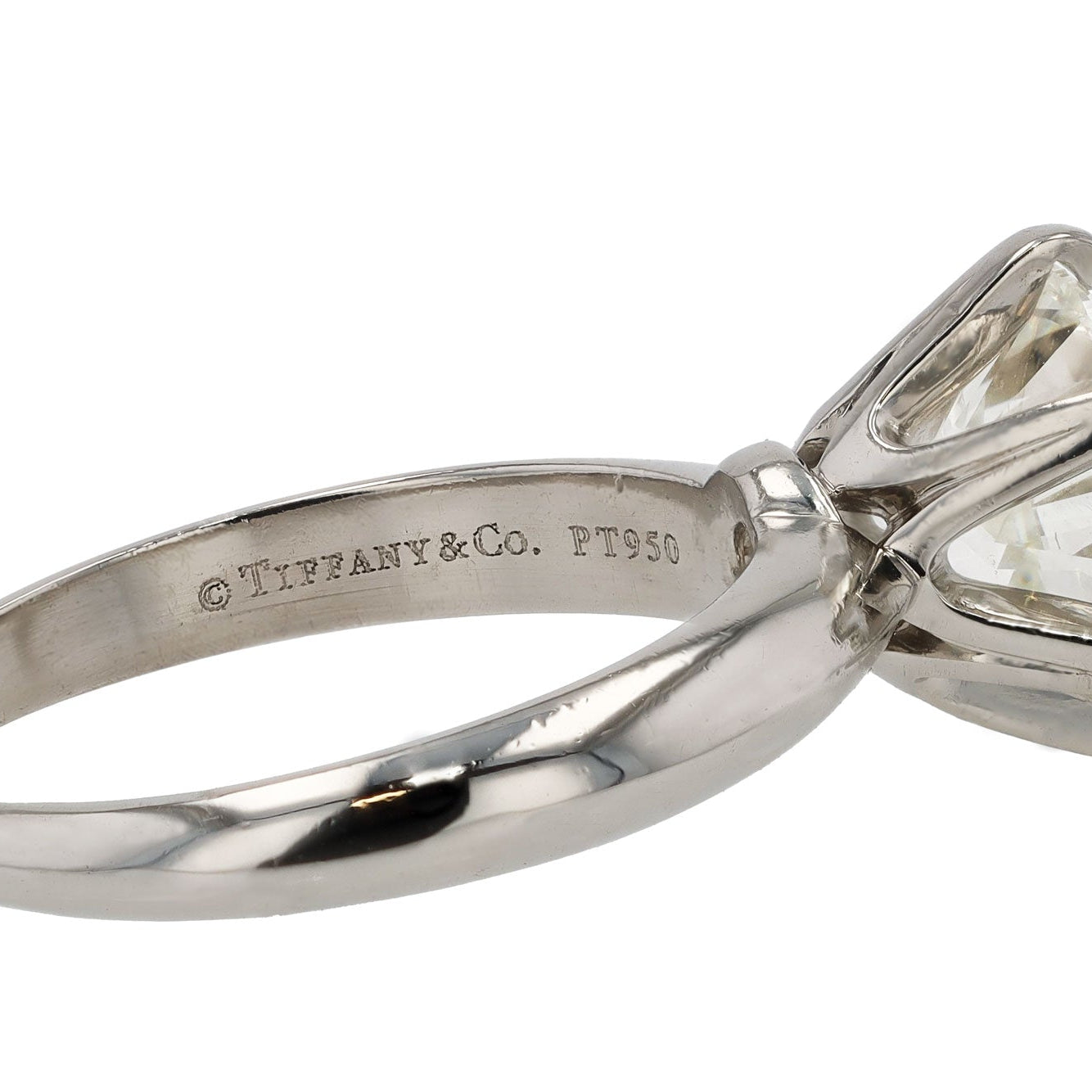 Tiffany & Co 3.24ct Round Brilliant Solitaire Engagement Ring GIA Certified