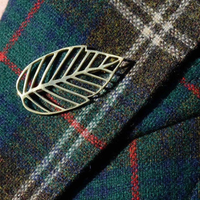 Tiffany & Co. Vintage 1980s Monstera Leaf Pin