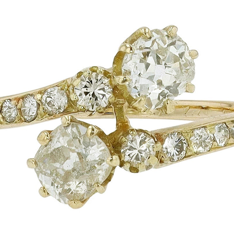 Diamond Toi Et Moi Ring