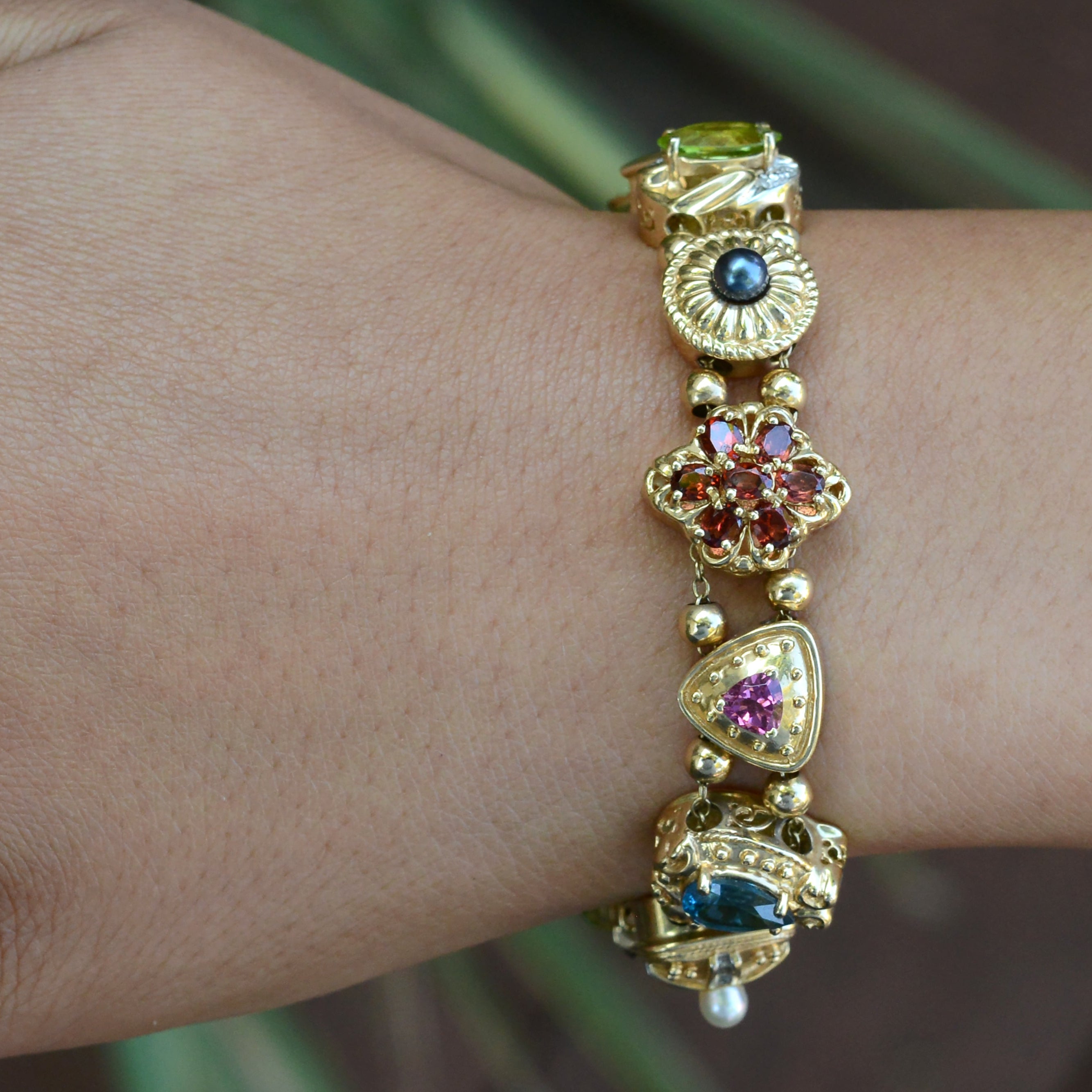 Vintage Charm Bracelet
