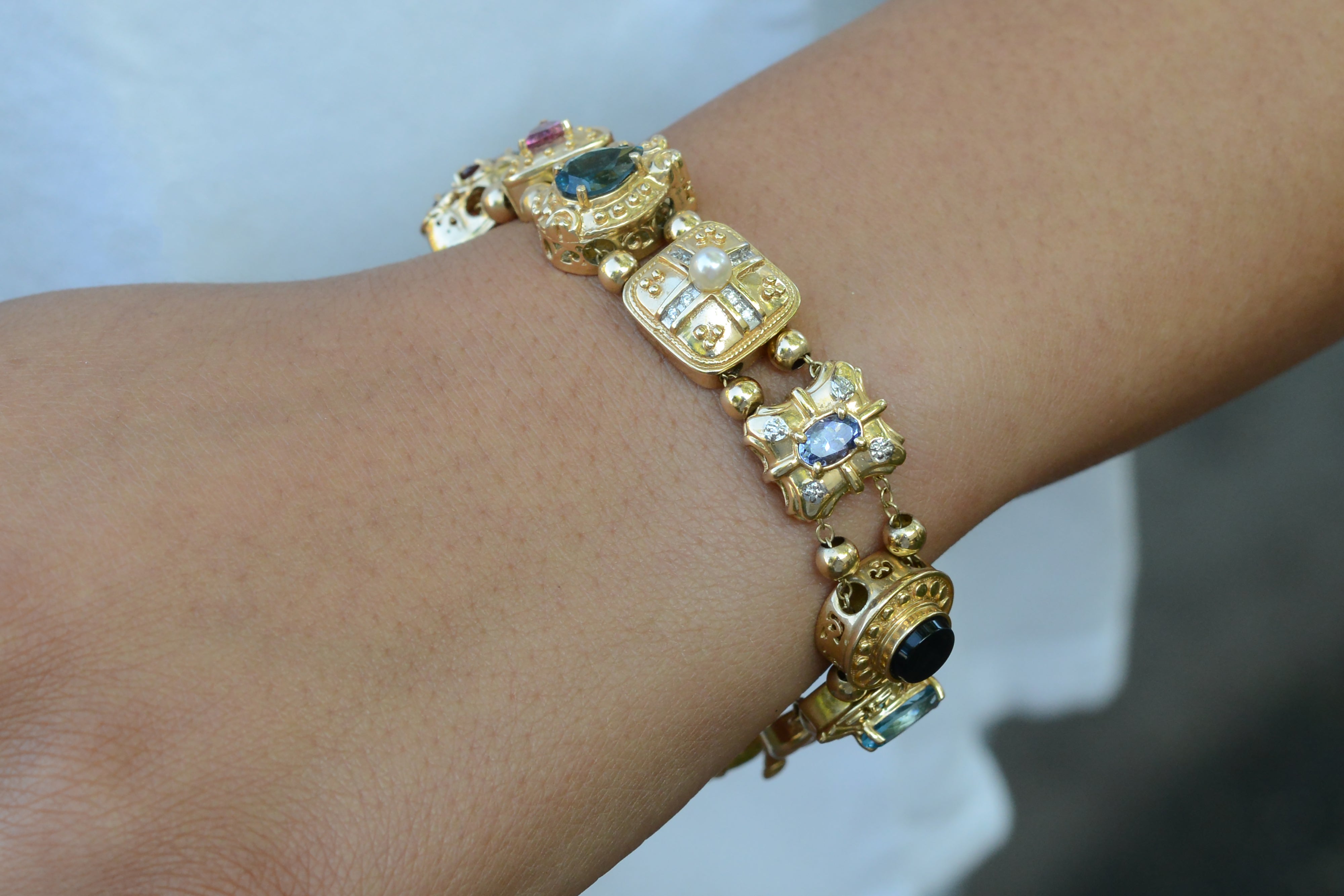 Vintage Charm Bracelet