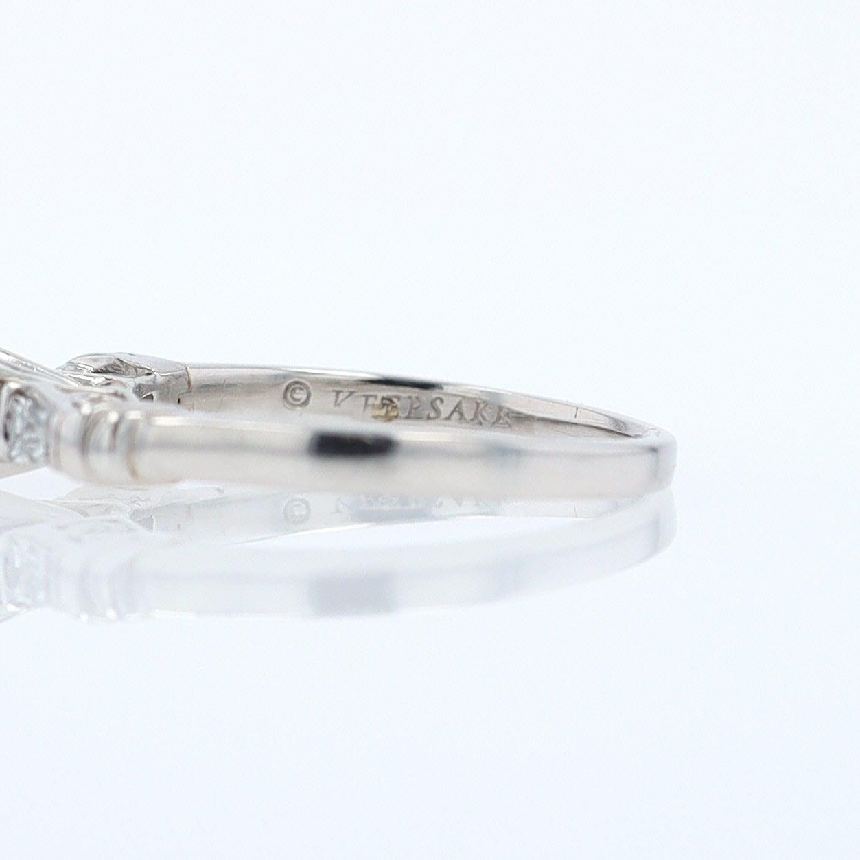 Vintage 1/2 Carat Petite Princess Cut Diamond Engagement Ring