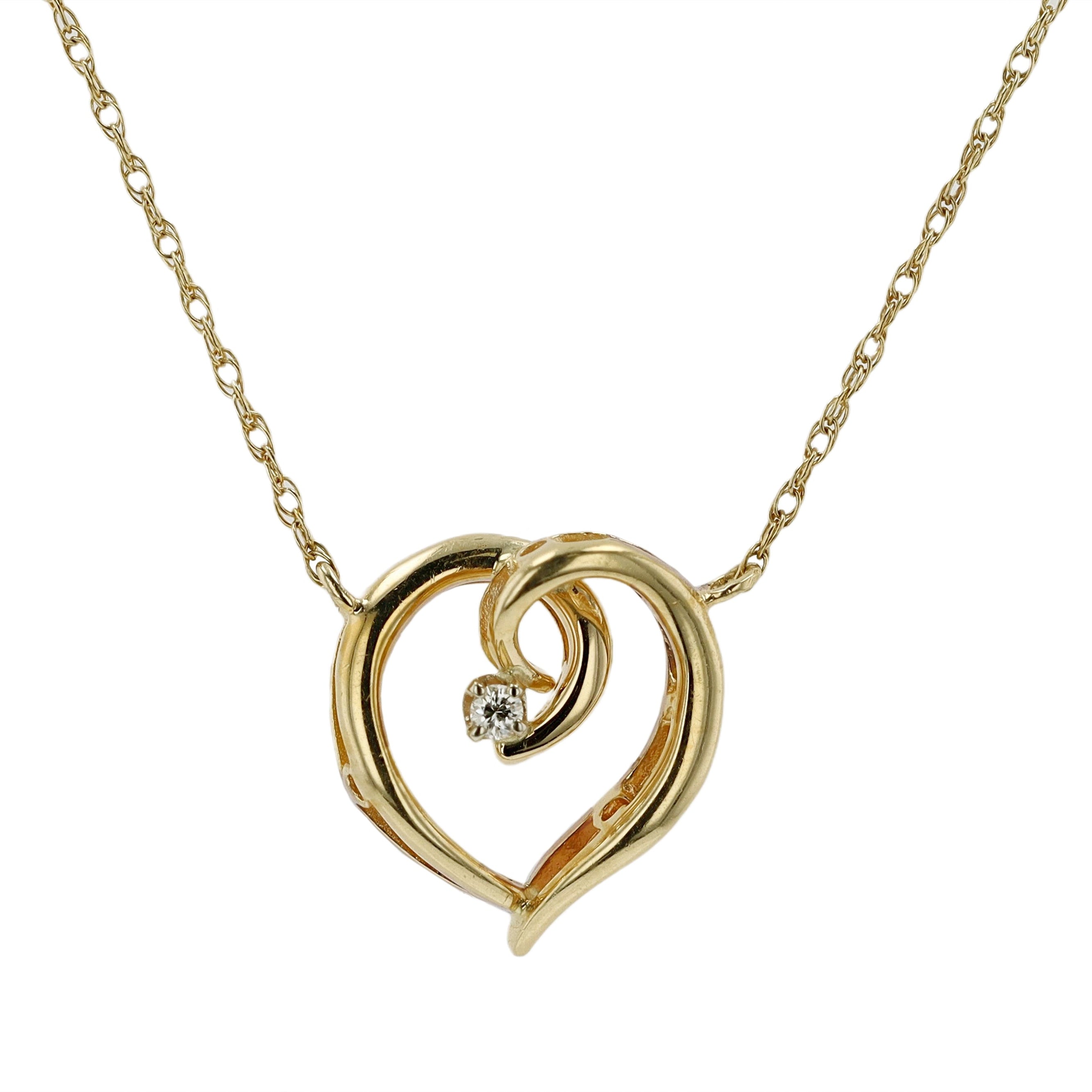 Vintage Heart Necklace