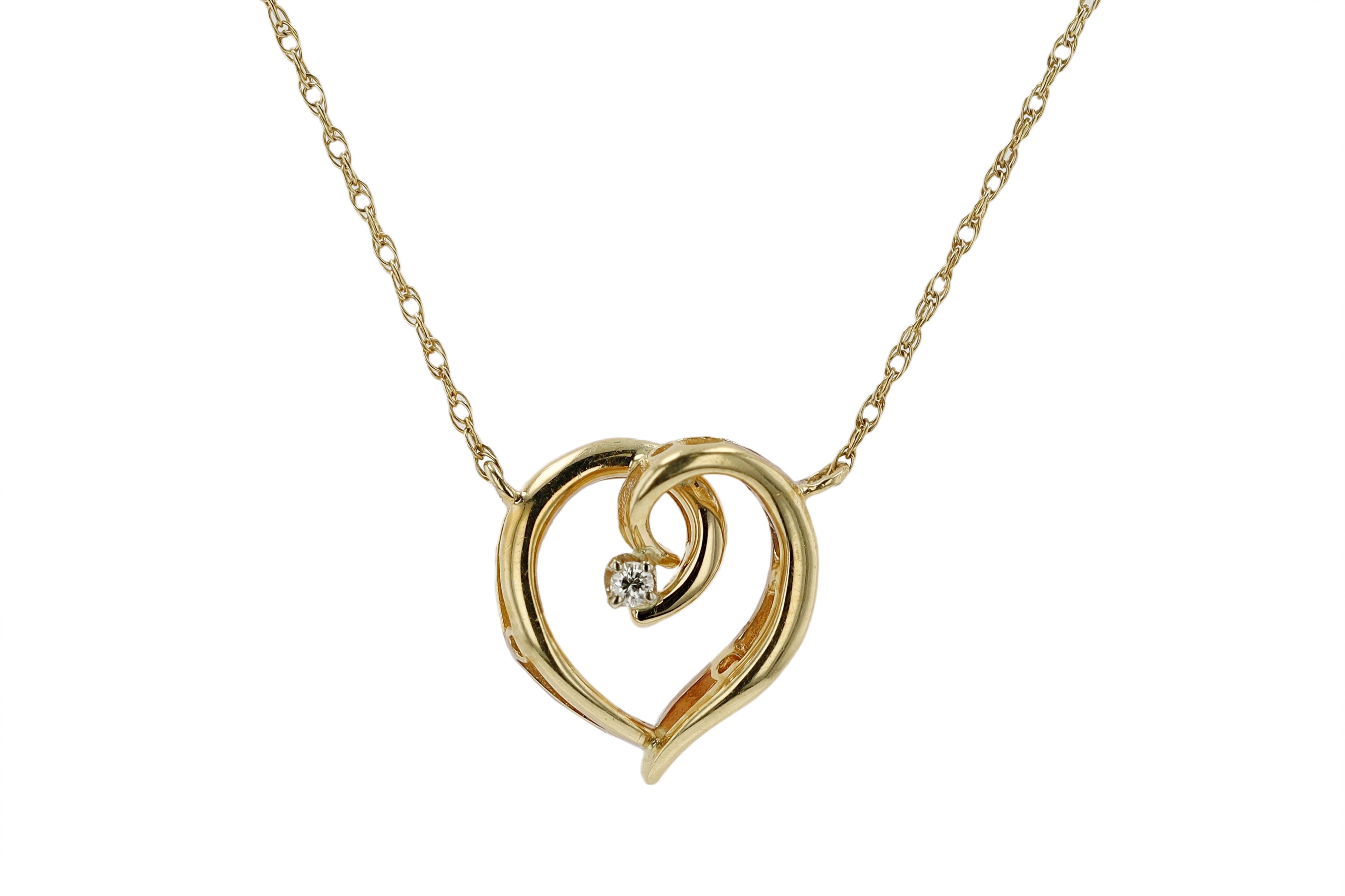 Vintage Heart Necklace