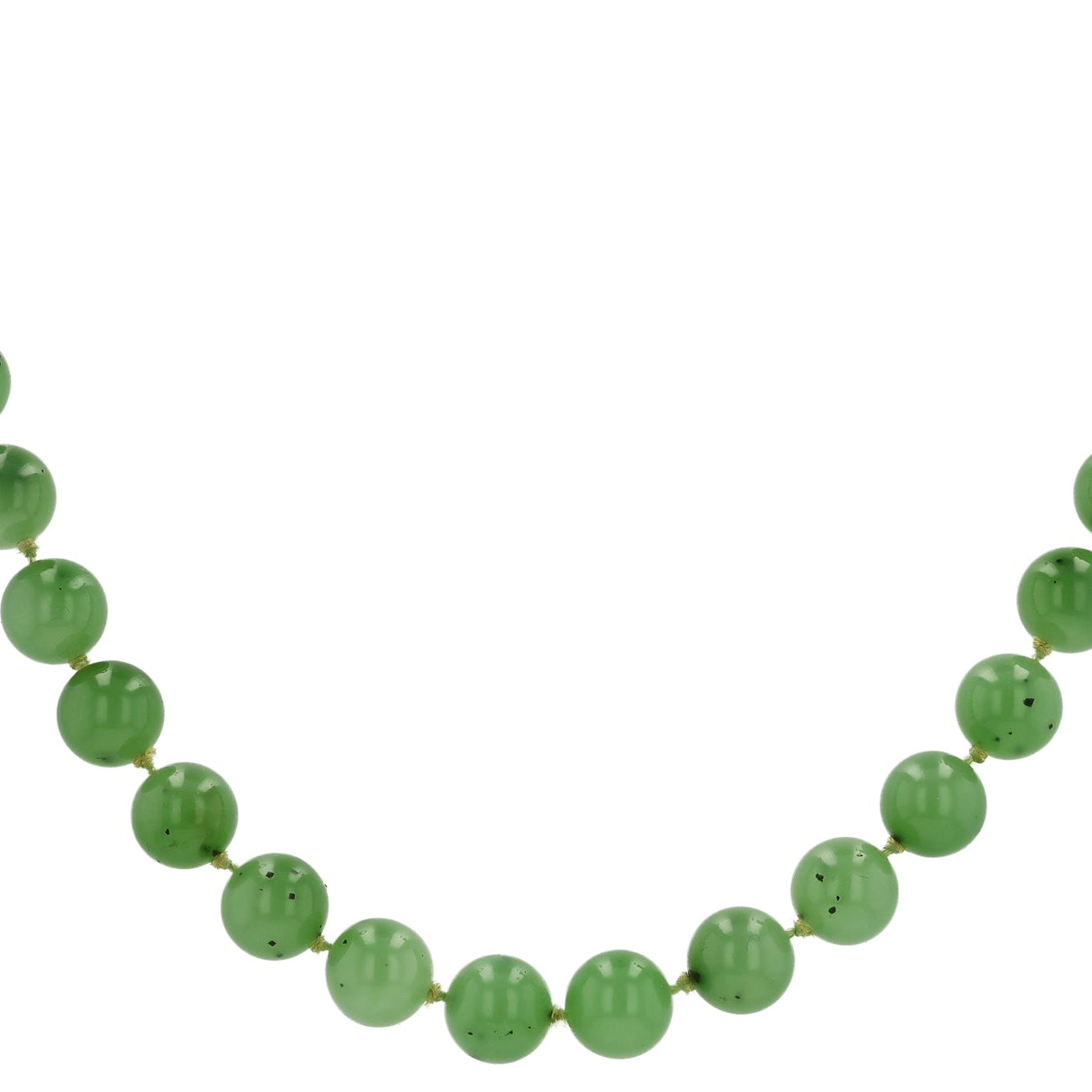 Gumps Nephrite Siberian Jade Necklace