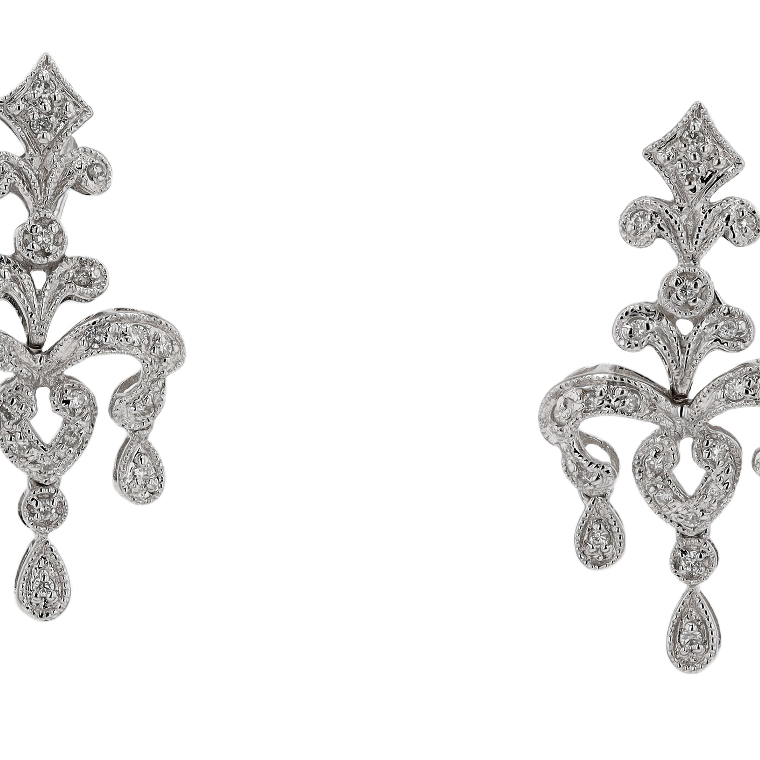 Vintage Chandelier Earrings