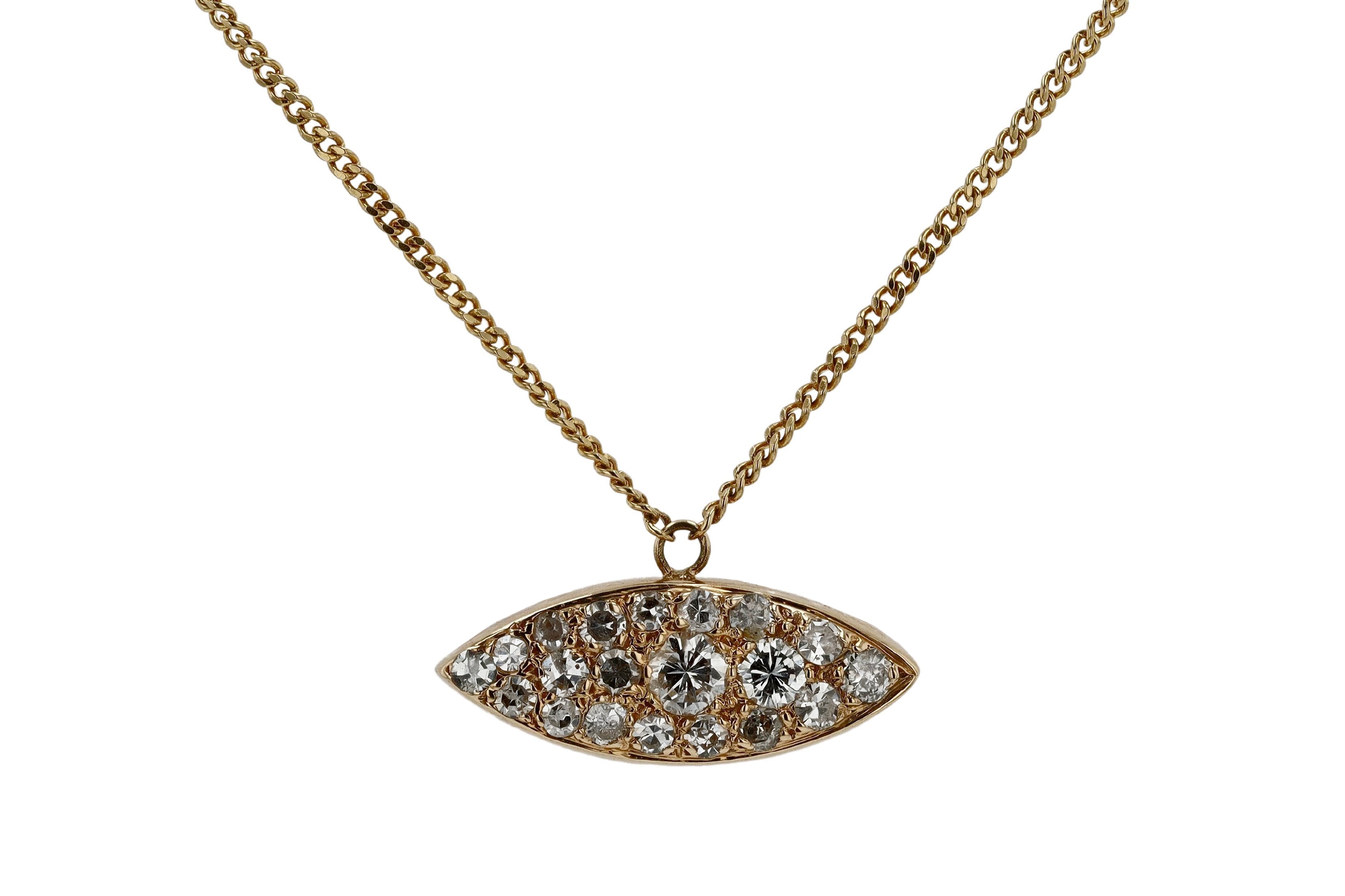 Vintage Diamond Pendant