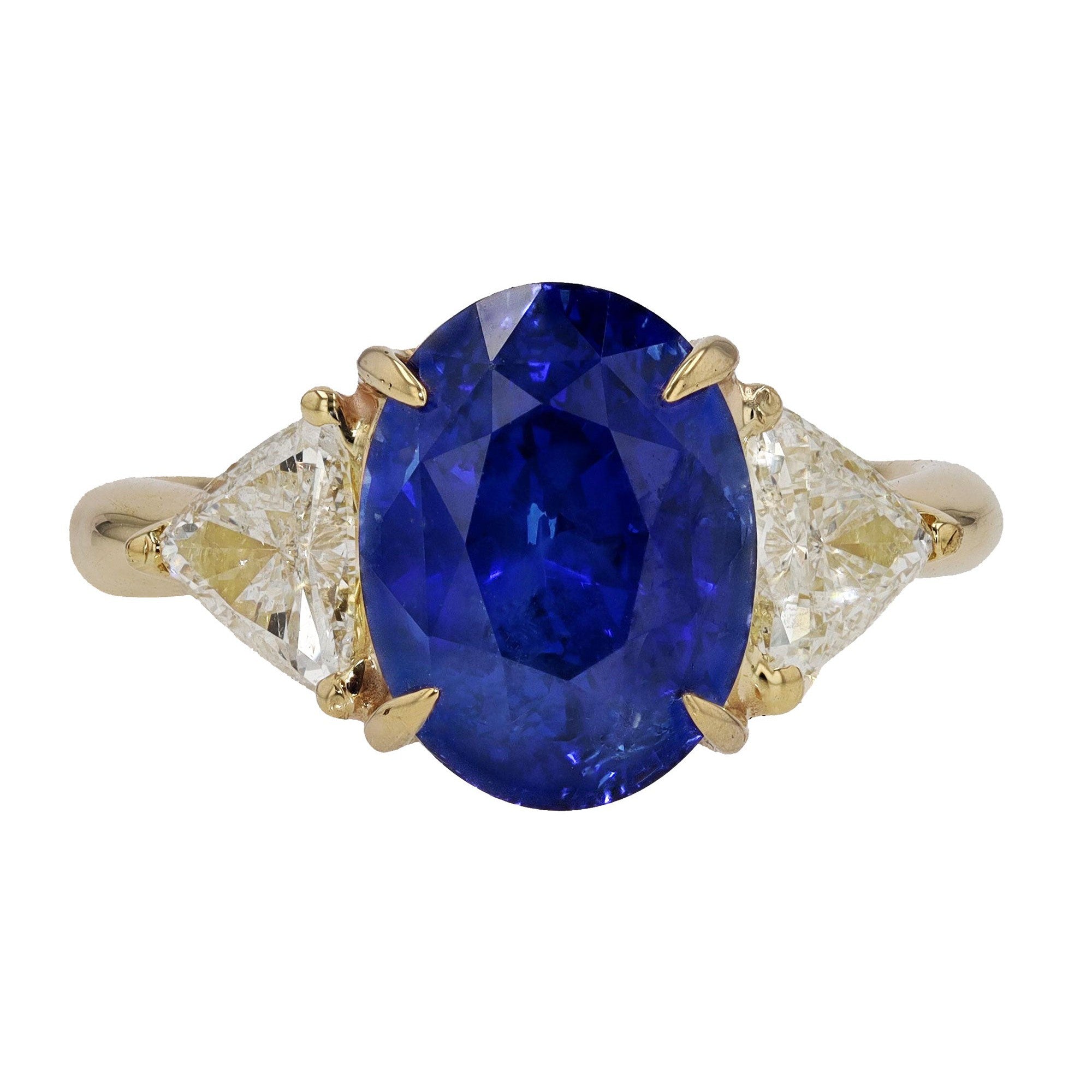 GIA Ceylon Sapphire Ring
