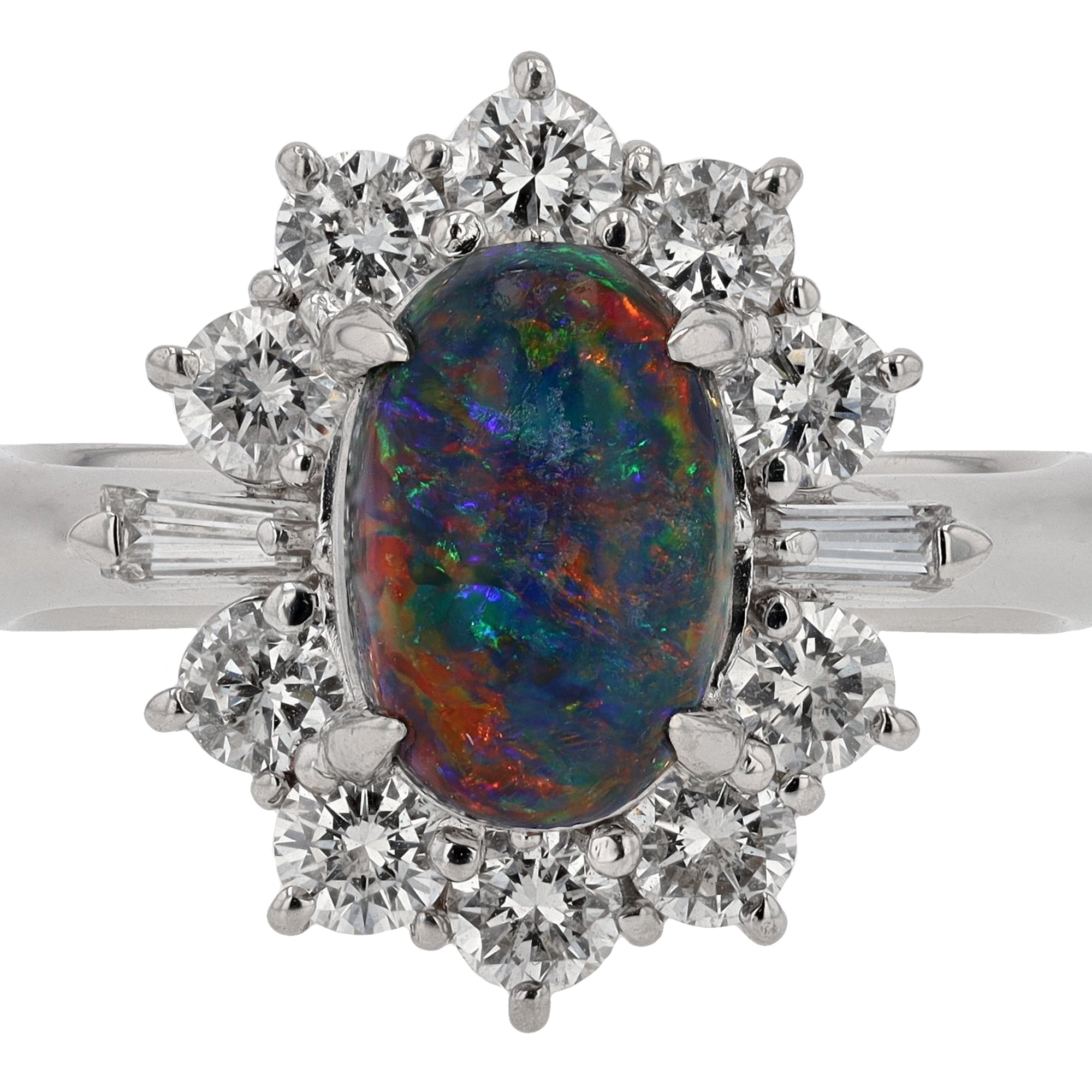 1960s Vintage Opal Ring