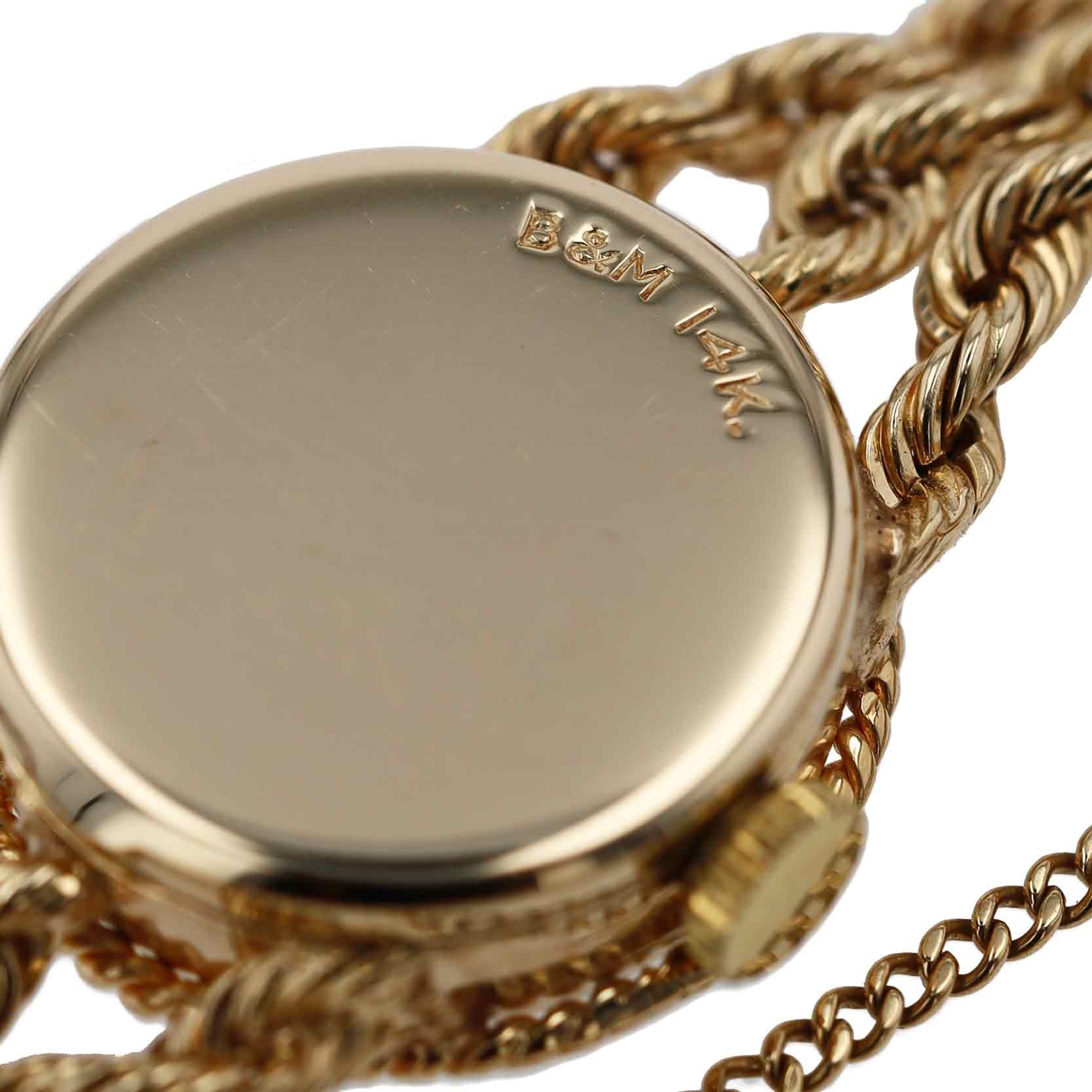 Vintage Tiffany & Co. 3 Strand Rope Cocktail Watch