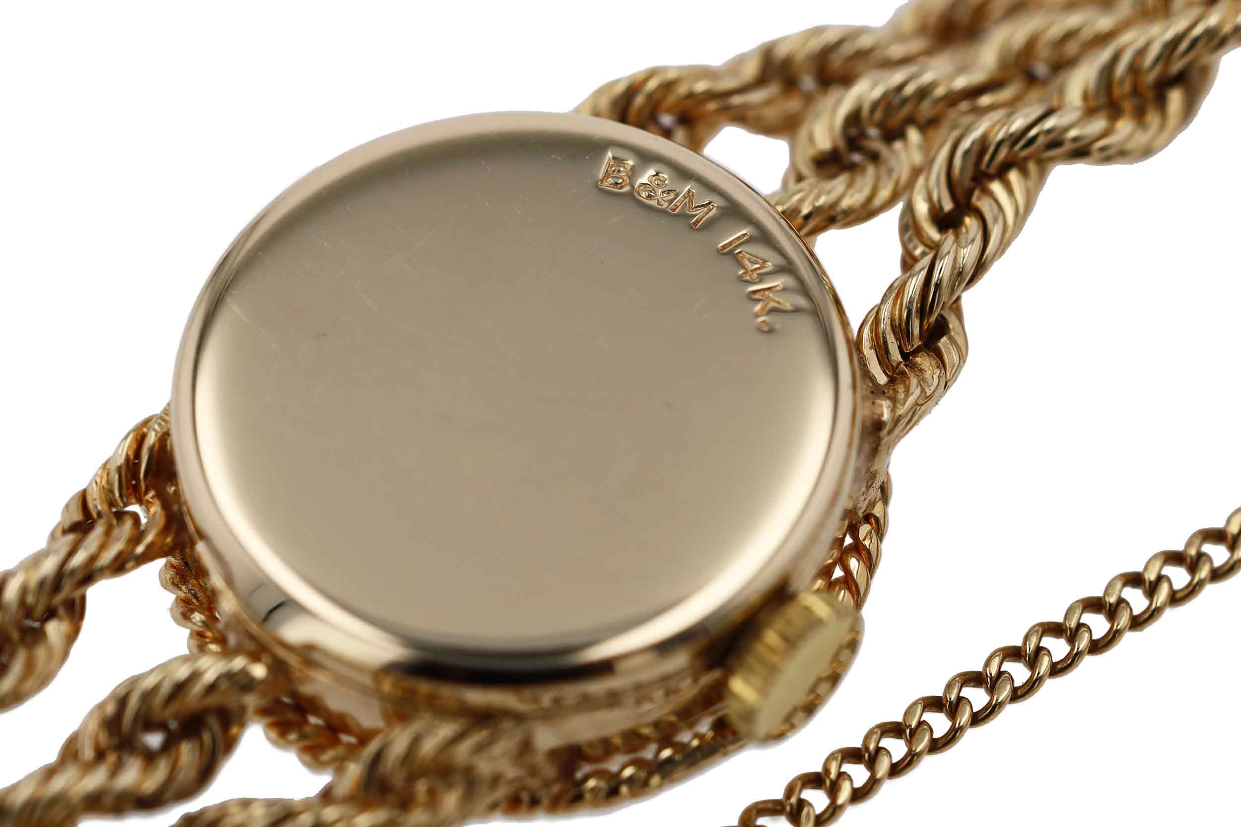 Vintage Tiffany & Co. 3 Strand Rope Cocktail Watch