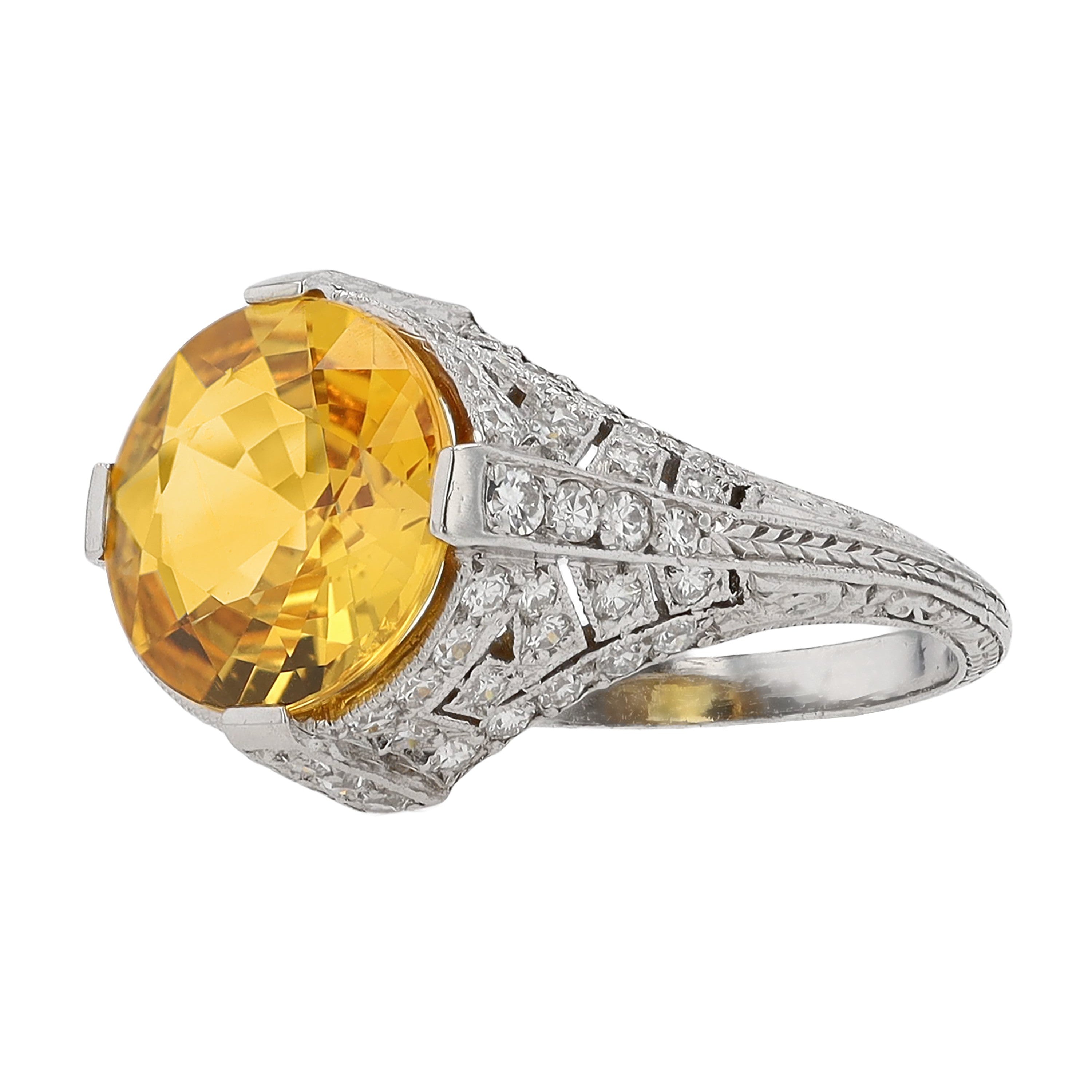 Art Deco Sapphire Ring