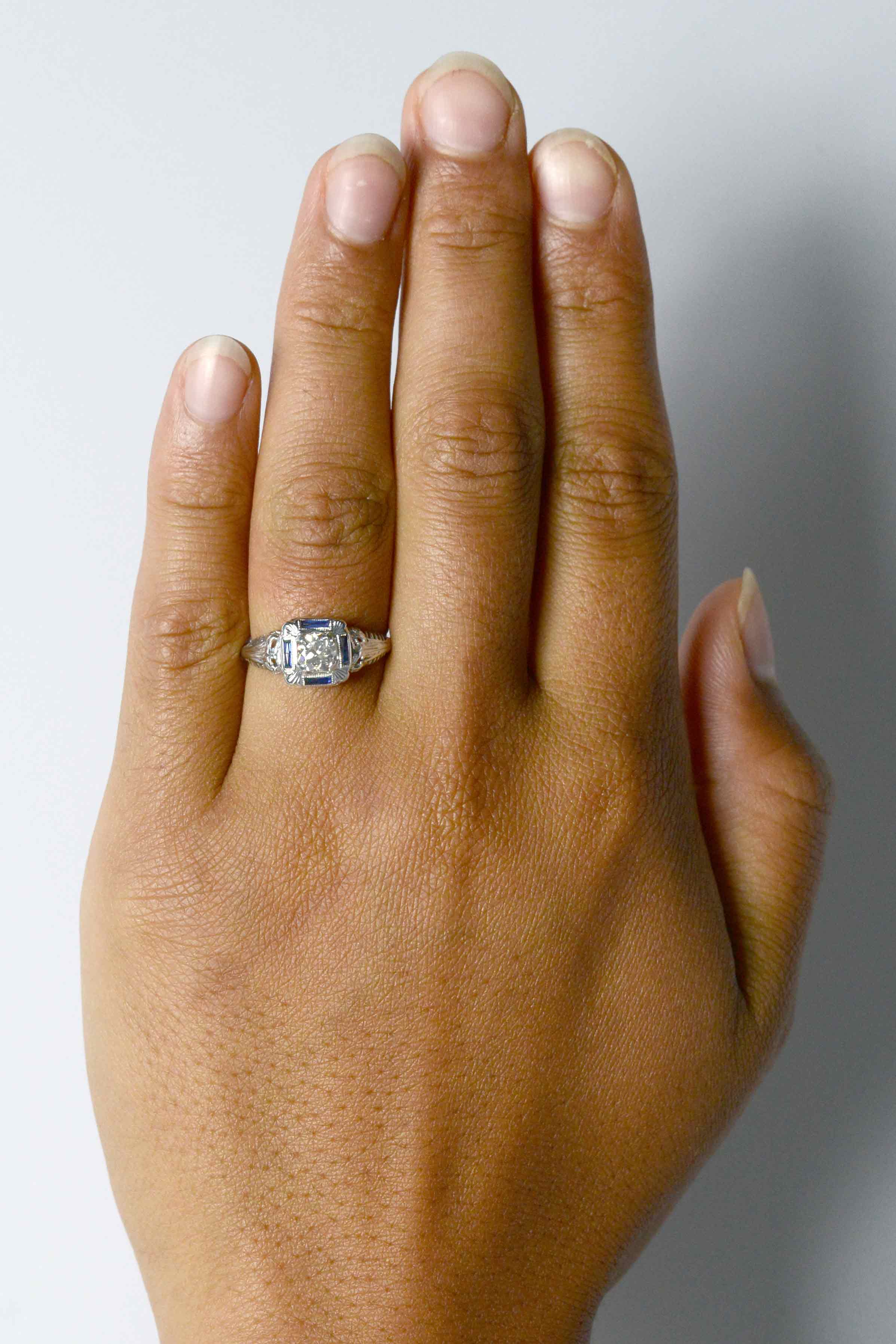 Square Engagement Ring