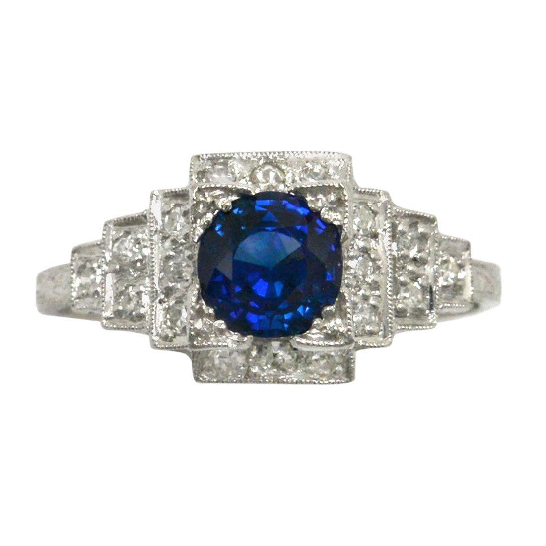 Sapphire Engagement Ring