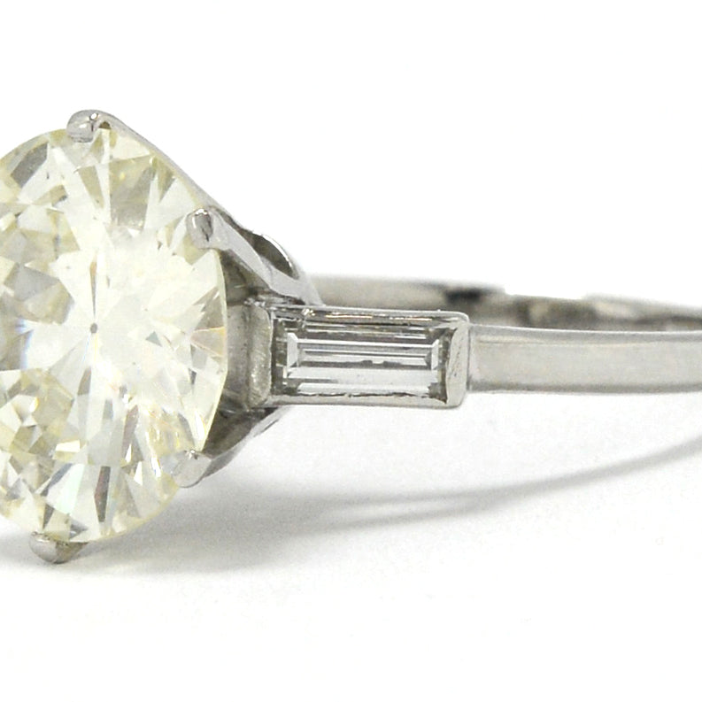 Certified Diamond Engagement Ring