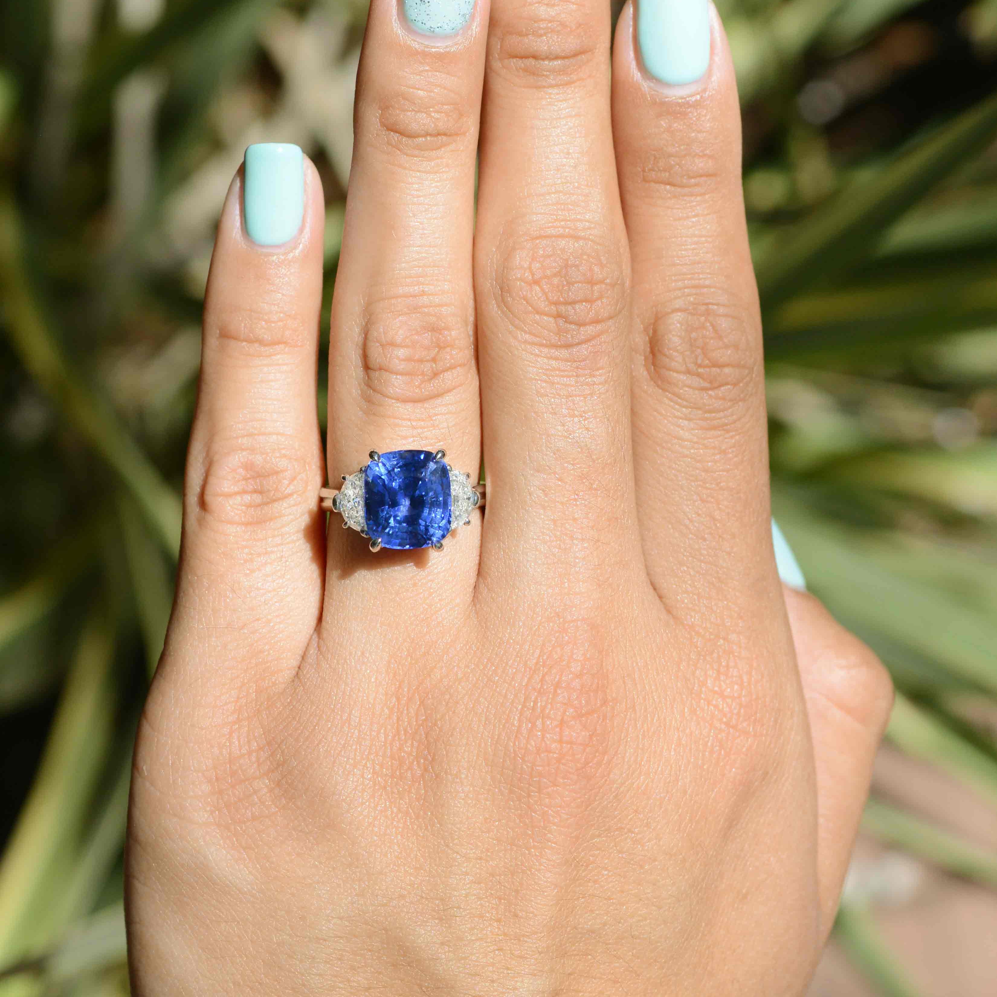 Sapphire Womens Ring