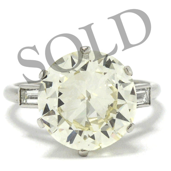 Certified Diamond Engagement Ring