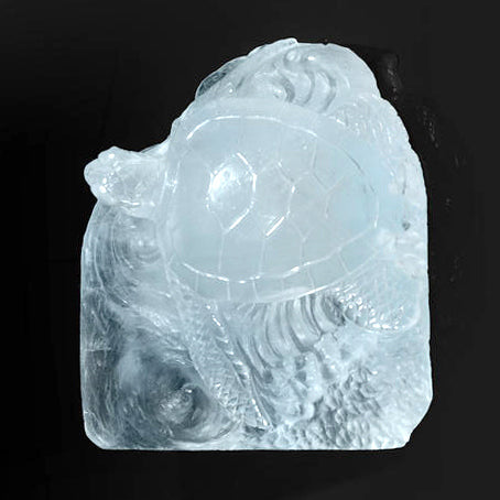 Aquamarine Gemstone Carving