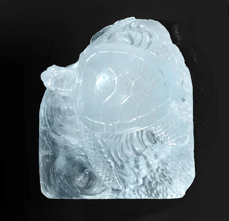 Aquamarine Gemstone Carving