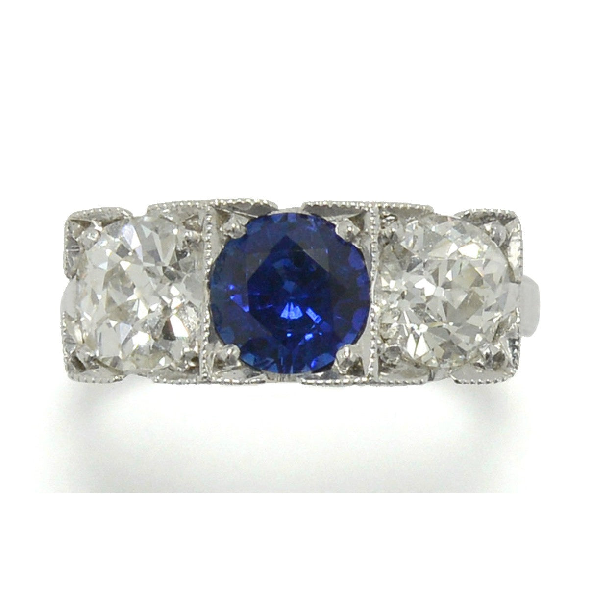 Sapphire Engagement Ring