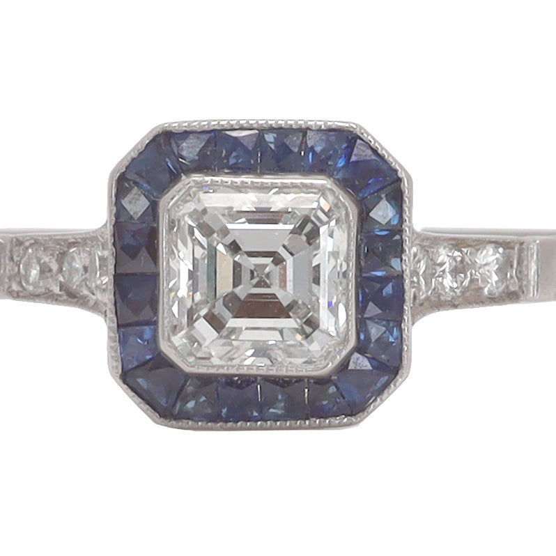 Art Deco Style Engagement Ring
