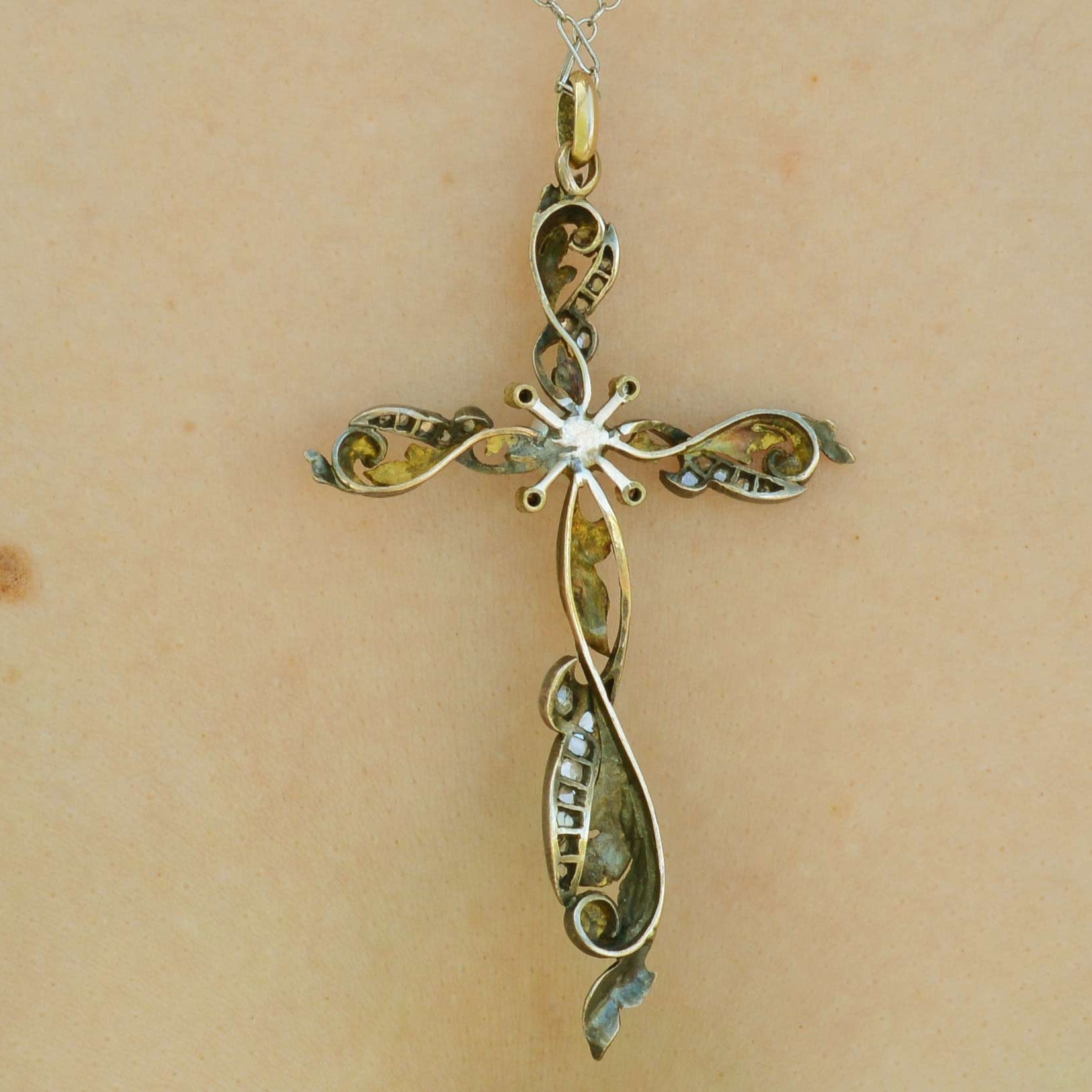 Gold Cross Necklace