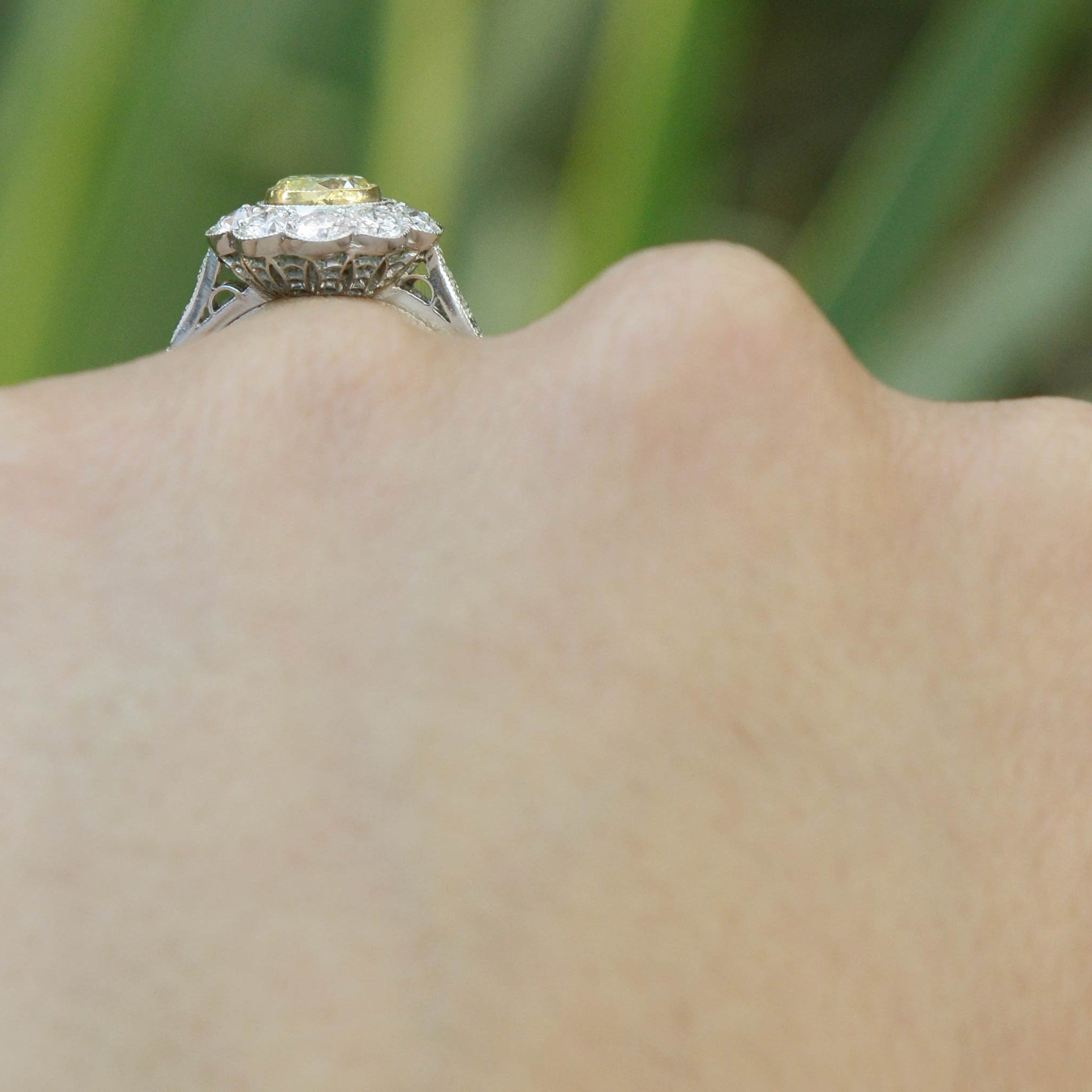 Art Deco Engagement Ring