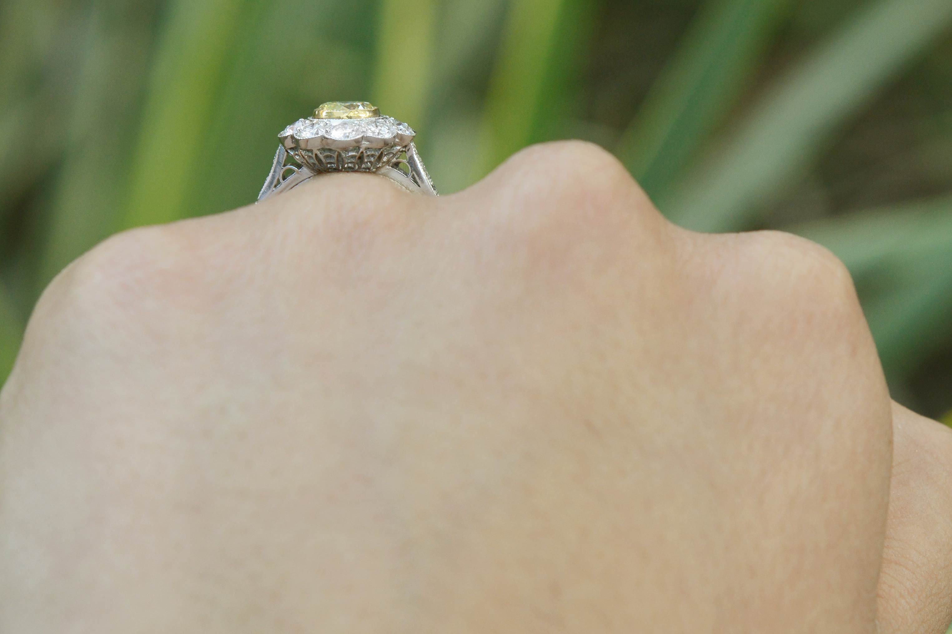 Art Deco Engagement Ring