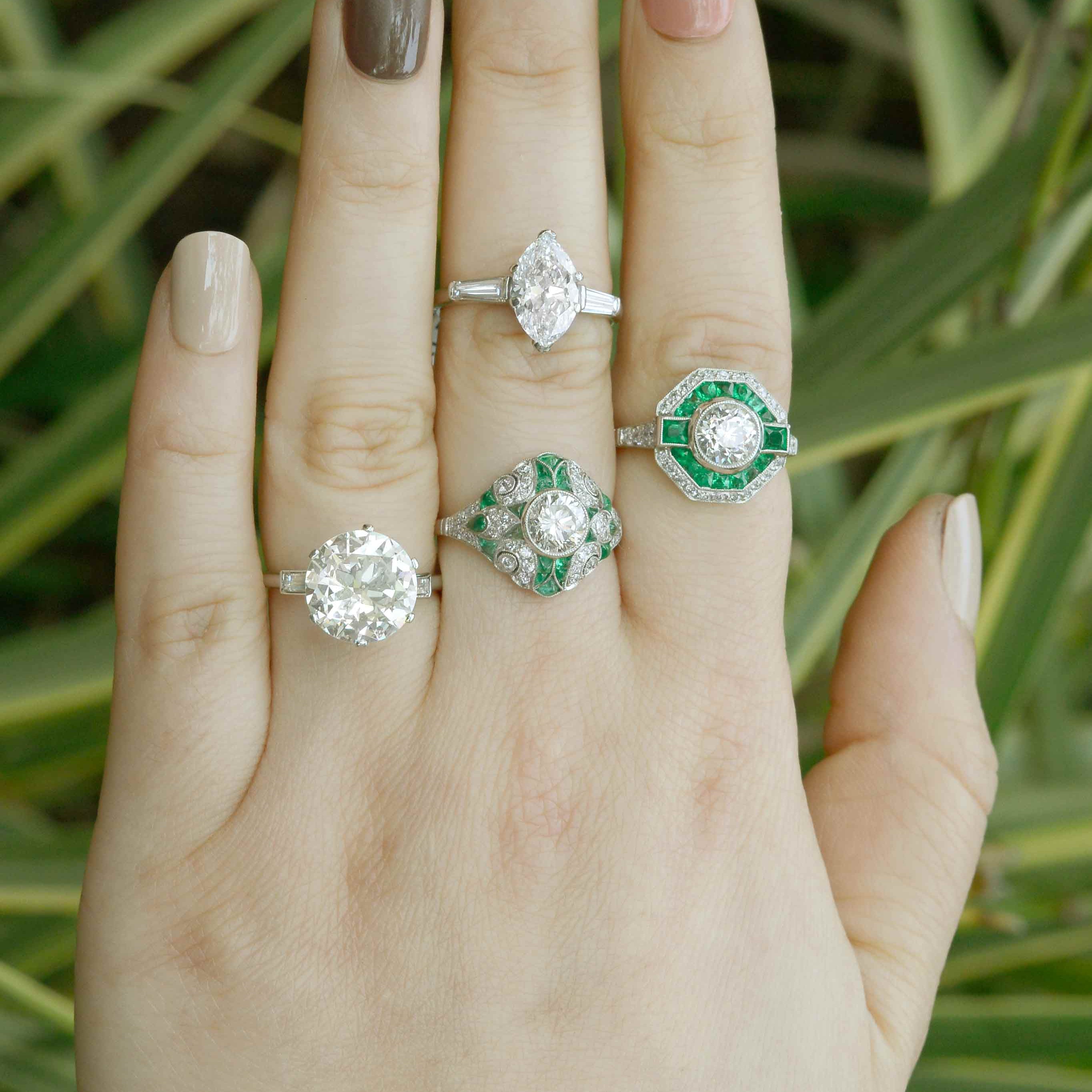 Certified Diamond Engagement Ring